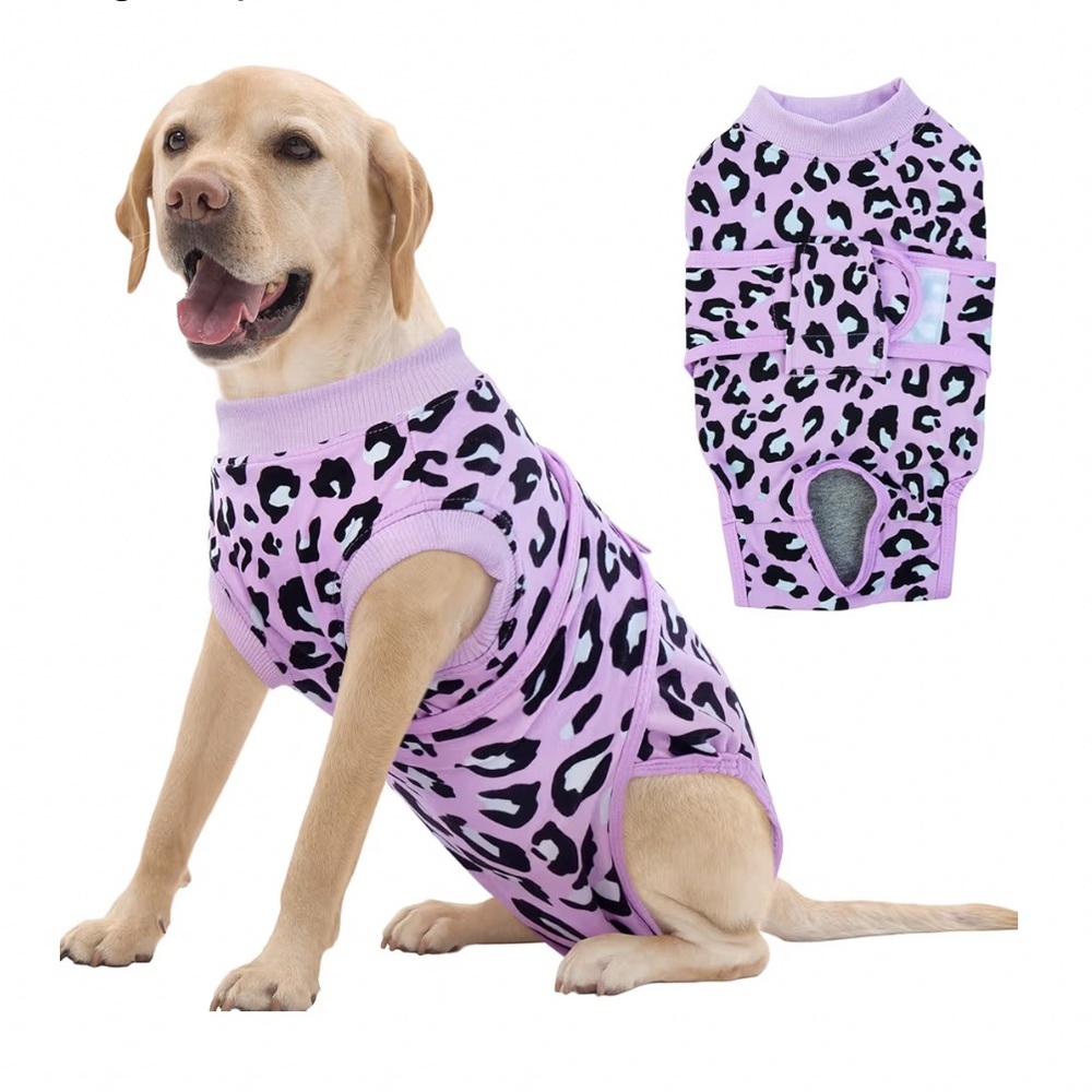 NWT!  Dog recovery suit, alternative to collar, post-surgery. 42-75 lbs.